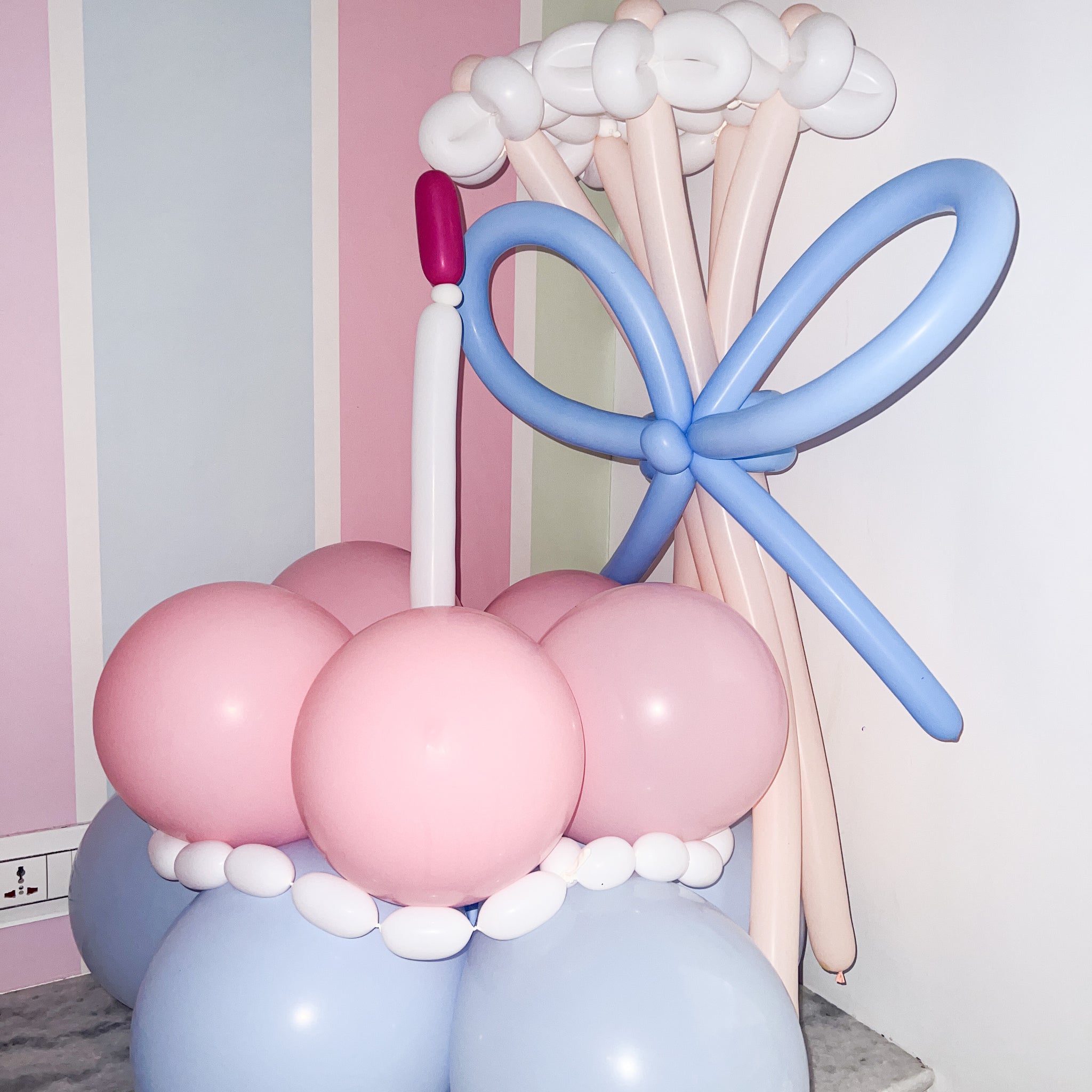 Cake & Flower Balloons