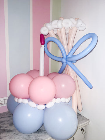 Cake & Flower Balloons