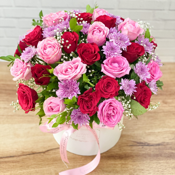 The pink passion- Fresh-flower-rose-bouquet