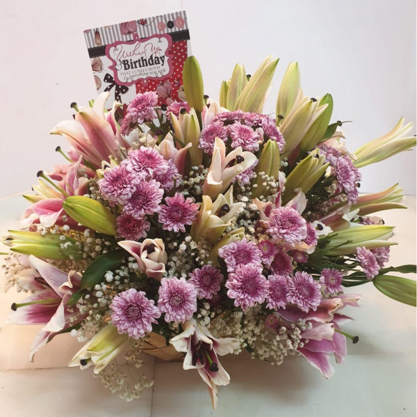 The Lilium- Birthday-flower-bouquet