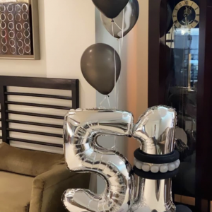 50 Plus 1-balloon bouquet