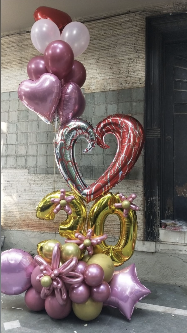 Heart It-balloon bouquet