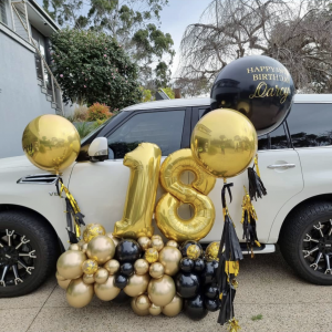 Party-balloon bouquet