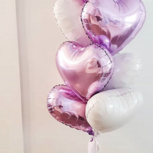 Love-balloon bouquets- heart