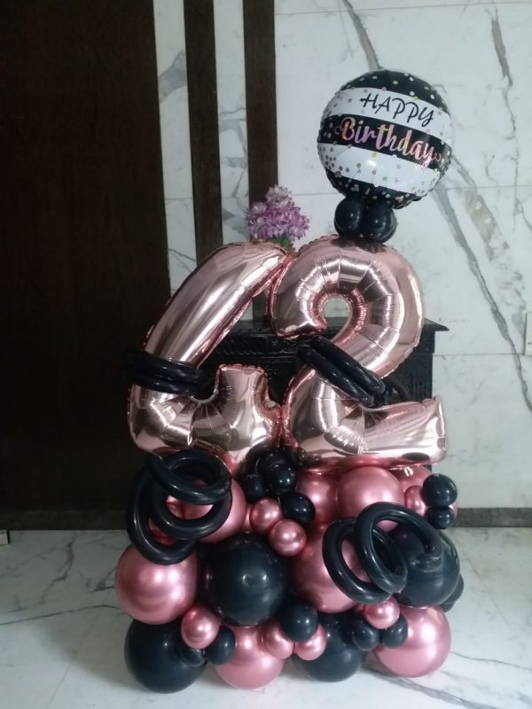 Grande- balloon bouquets- black