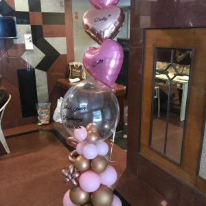 Heart Tower- balloon bouquet