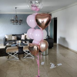 Baby Pink-balloon bouquets